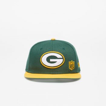 New Era Green Bay Packers Team Arch 9FIFTY Snapback Cap Green/ Yellow
