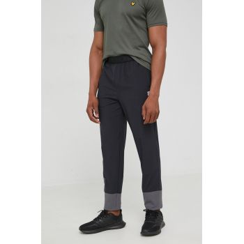 Fila pantaloni de antrenament Rossano barbati, culoarea negru, drept