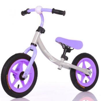 Bicicleta fara pedale 12 inch cu roti EVA Baby Driver Purple ieftina