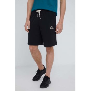 adidas pantaloni scurti HE1815 barbati, culoarea negru