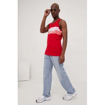Produkt by Jack & Jones tricou din bumbac culoarea rosu
