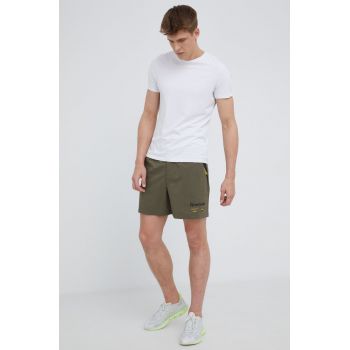 Reebok Classic pantaloni scurti H54406 barbati, culoarea verde