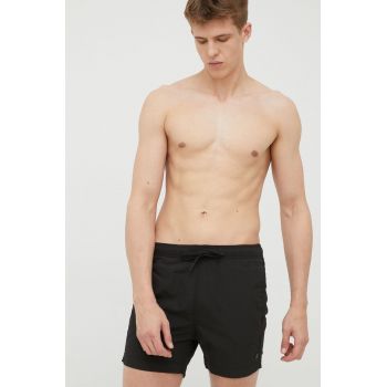 Superdry pantaloni scurti de baie culoarea negru