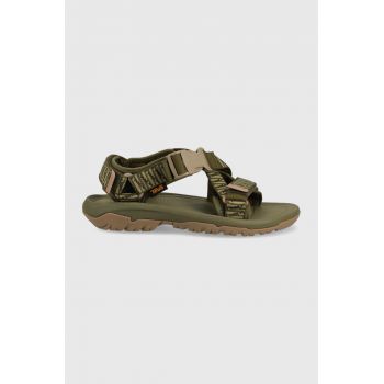 Teva sandale barbati, culoarea verde