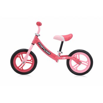 Bicicleta de echilibru Fortuna 2-5 ani light dark pink ieftina