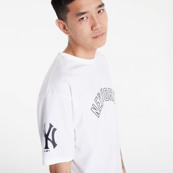 New Era New York Yankees Washed Pack Wordmark T-Shirt White