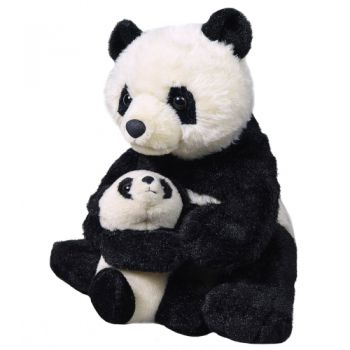Jucarie din Plus Mama si Copilul Urs Panda