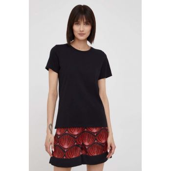 Marc O'Polo tricou din bumbac culoarea negru