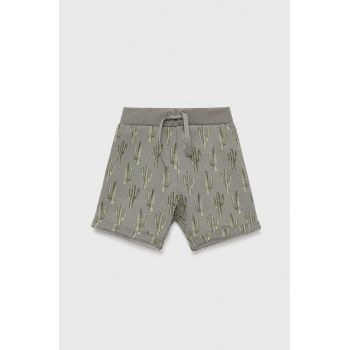 Name it pantaloni scurti copii culoarea verde,