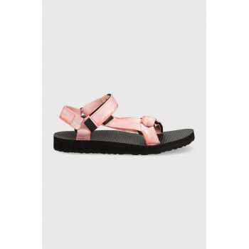 Teva sandale femei, culoarea roz