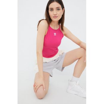 adidas Originals top Adicolor HG6143 femei, culoarea roz HG6143-REMAG