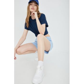 JDY tricou femei, culoarea albastru marin