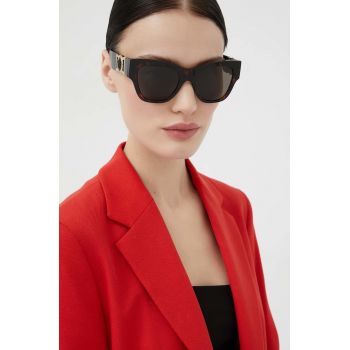 Versace ochelari de soare femei, culoarea maro de firma originali