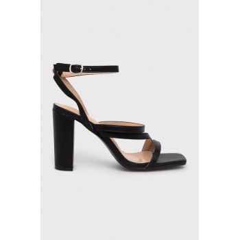 Answear Lab sandale culoarea negru