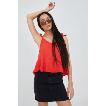 Superdry bluza culoarea rosu de firma originala