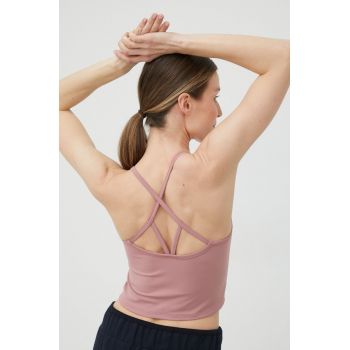 4F top femei, culoarea roz