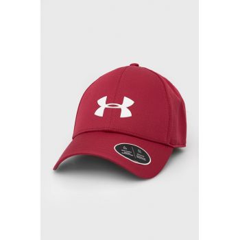 Under Armour caciula 1369781 culoarea bordo, neted
