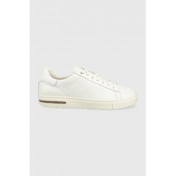 Birkenstock sneakers din piele Bend Low culoarea alb 1017723.WHT-WHITE