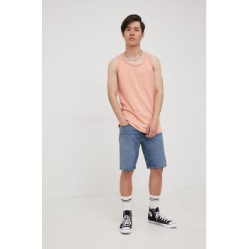 Jack & Jones tricou din bumbac culoarea roz