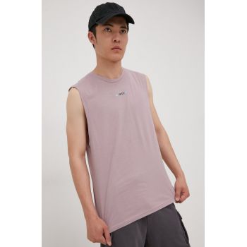 Jack & Jones tricou din bumbac culoarea violet