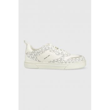 Michael Kors sneakers Baxter culoarea alb