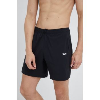 Reebok pantaloni scurți de antrenament Speed 2.0 H46615 barbati, culoarea negru