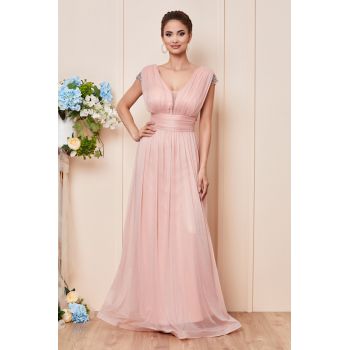 Rochie Florence Peach