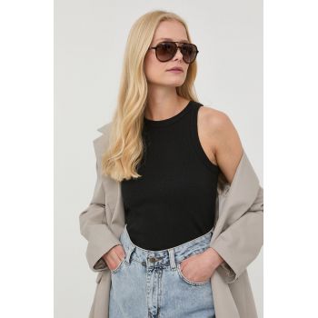 Bruuns Bazaar top femei, culoarea negru