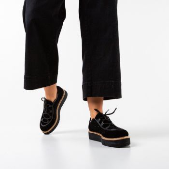 Pantofi Casual Traiv Negri Pantofi Casual Traiv Negri