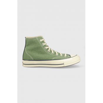 Converse tenisi Chuck 70 barbati, culoarea verde