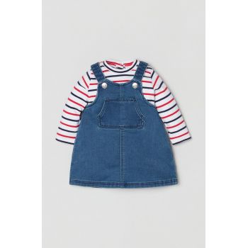 OVS compleu bebe culoarea albastru marin