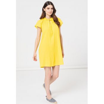 Rochie mini din bumbac