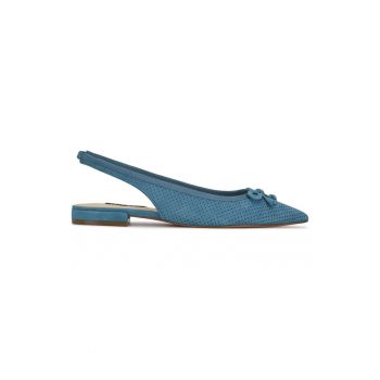 Pantofi slingback de piele Livi la reducere