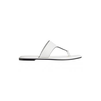 Papuci flip-flop de piele