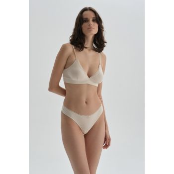 Chiloti tanga cu aspect striat
