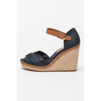 Sandale-espadrile wedge Iconic Elena