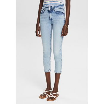 Blugi capri slim fit