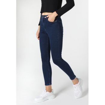 Blugi skinny crop