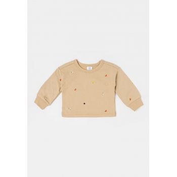 Bluza sport cu decolteu la baza gatului si model 000801942