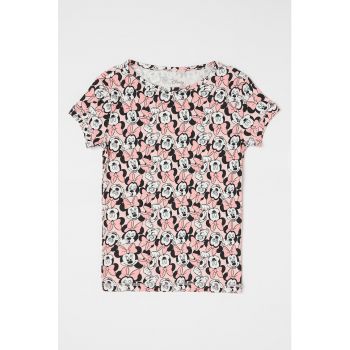 Pijama cu imprimeu Minnie Mouse