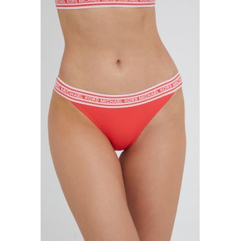 MICHAEL Michael Kors chiloti de baie culoarea rosu