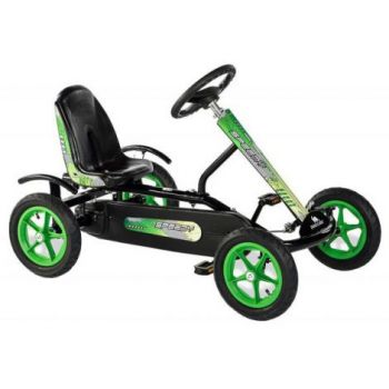 Kart Cu Pedale Speedy Bf1 (negru verde) de firma original