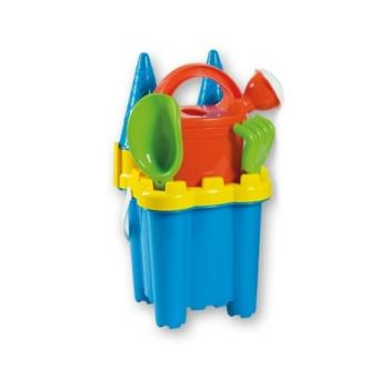 Set de joaca pentru plaja cu galetusa si stropitoare