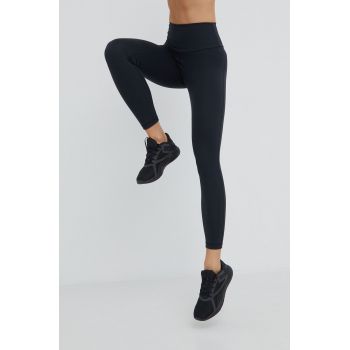 adidas leggins de antrenament Yoga Essentials HD6803 femei, culoarea negru, neted