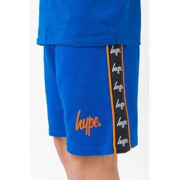 Hype pantaloni scurti copii culoarea albastru marin,