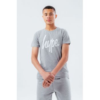 Hype tricou copii culoarea gri