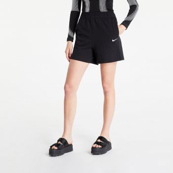 Nike Sportswear Jersey Shorts Black/ White la reducere