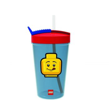 TUMBLER WITH STRAW ICONIC