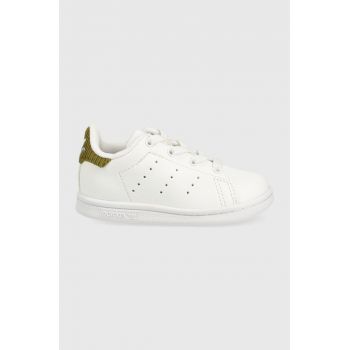 adidas Originals sneakers pentru copii Stan Smith GY9025 culoarea alb