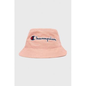 Champion pălărie din bumbac pentru copii 805556 culoarea roz, bumbac ieftina